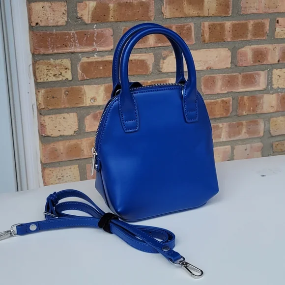 Matt & Nat Gessi Mini Blue Women's Small Satchel Crossbody Bag - Picture 4 of 15